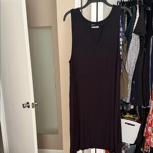 Maurices Black Sleeveless Mini Dress